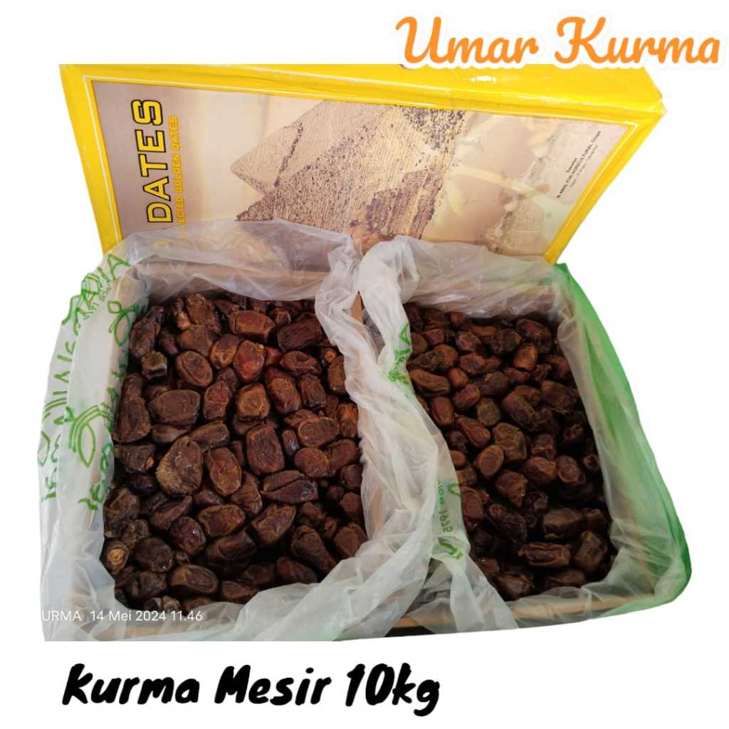 

Kurma Mesir Gizza Dates berat 10kg