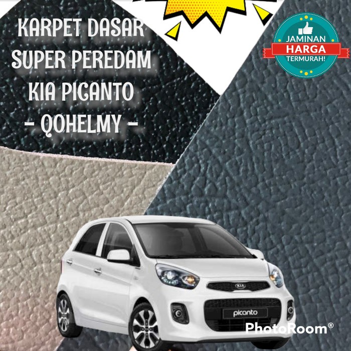 KARPET DASAR MOBIL KIA PICANTO / KIA RIO - PEREDAM