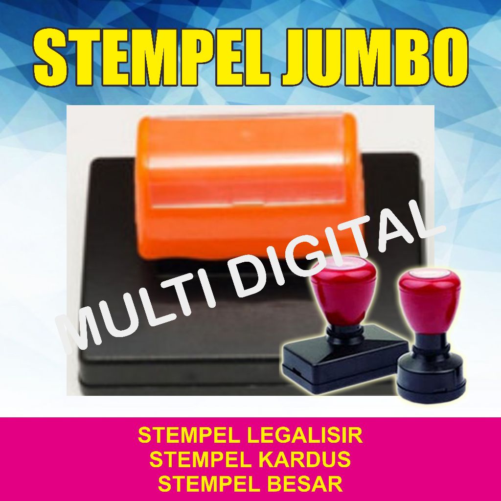 

STEMPEL WARNA UKURAN JUMBO