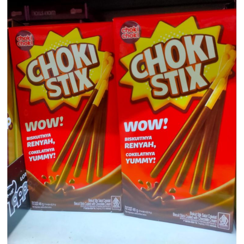 

Choki-Choki Choki Stix 48 gr (2 bgks @24gr)