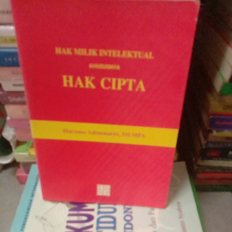Hak Milik Intelektual Khususnya Hak Hak Cipta
