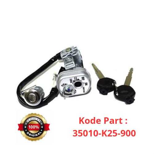 Kunci Kontak 35010-K25-900 – Key Set BeAT FI K25