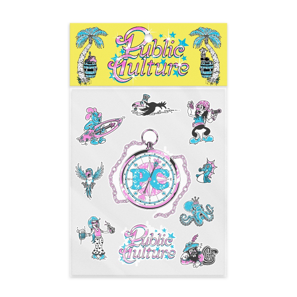 

Public Culture - Sticker Pack Merry Making - Various