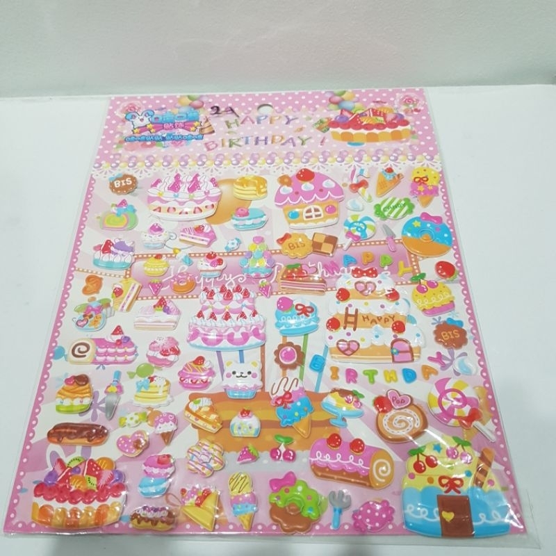 

Sticker Anak Timbul Kue SWSQWJ / WEC 24