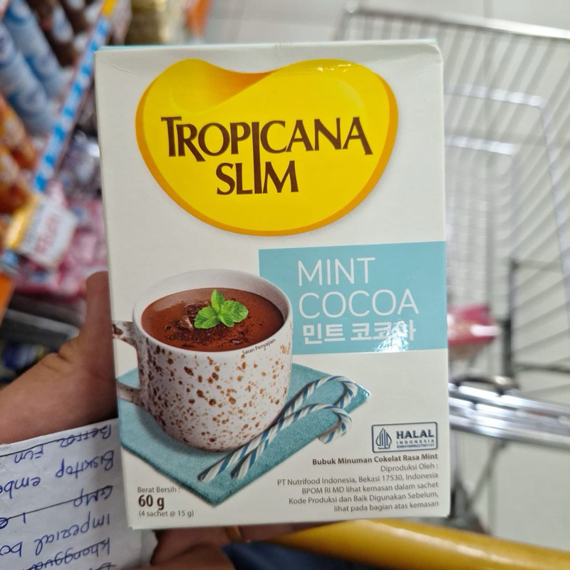 

TROPICANA SLIM MINT COCOA box 60gram
