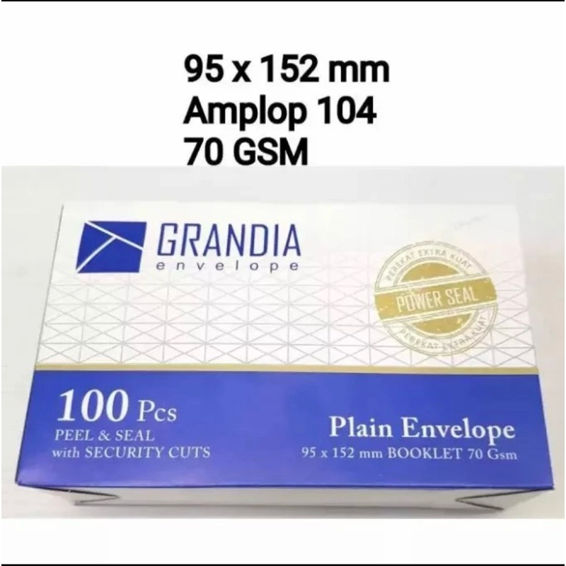 

Amplop Undangan Grandia 104