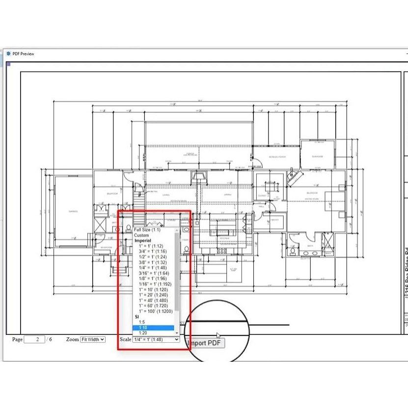 Estimator Plugins SketchUp PDF Import
