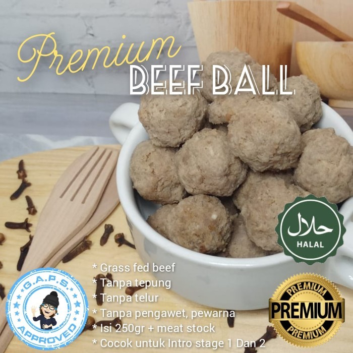 

Gaps Approved bakso sapi grass fed, halal, tanpa tepung