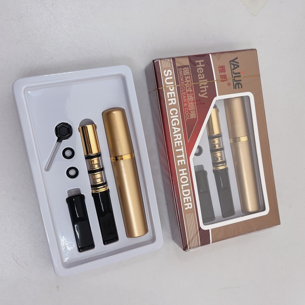 pipa penyaring racun zat bahaya yajue YJ-208 double filter bisa cuci ulang Pipa Yajue Super Holder R