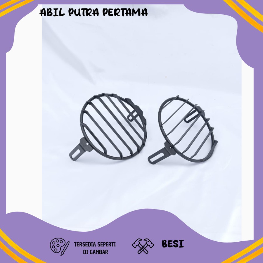 Grill Headlamp W175 Cover Lampu Pnp Kawasaki W175 W175