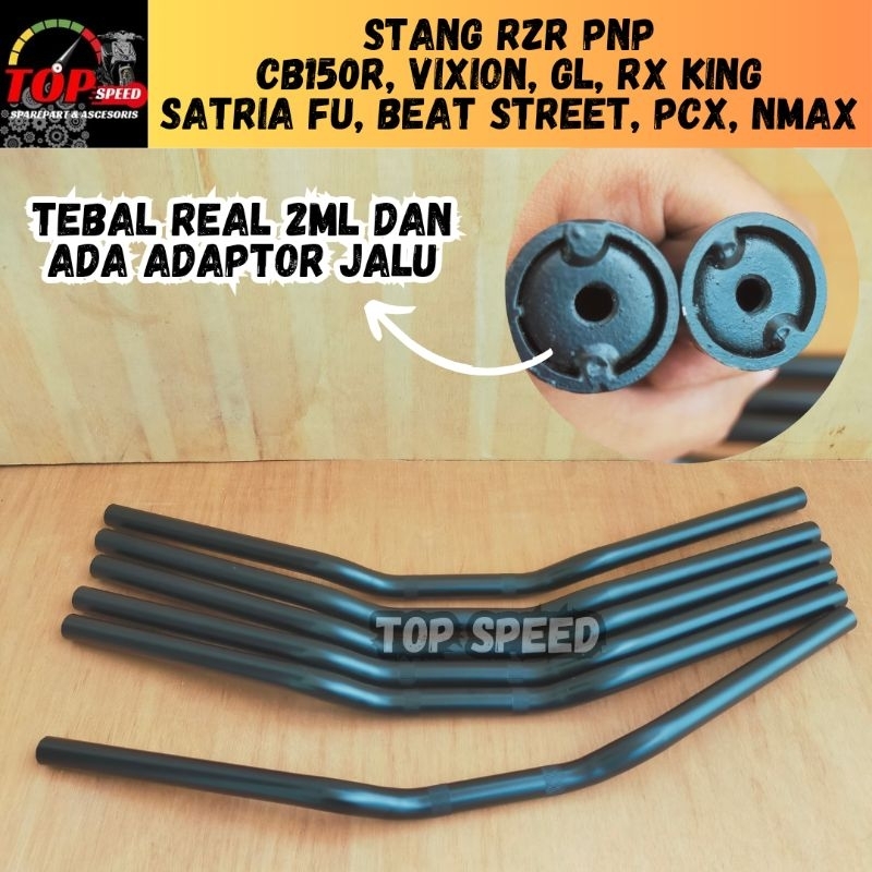 Stang Stir Rzr beat street Cb150 Vixion Tiger Gl Ninja Satriafu150 Rxking Model Ori Original