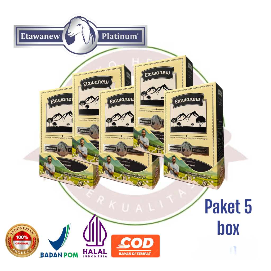 

Susu Etawanew Platinum Paket 5 Box
