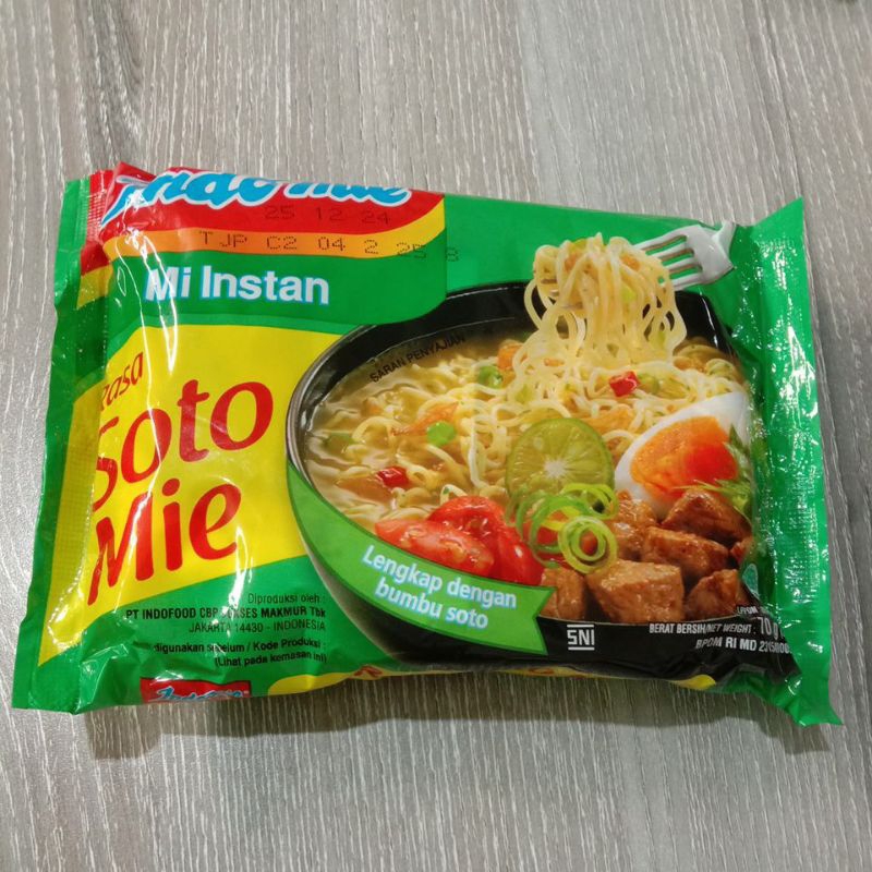 

Indomie Mi Instan Rasa Soto Mie 70 g