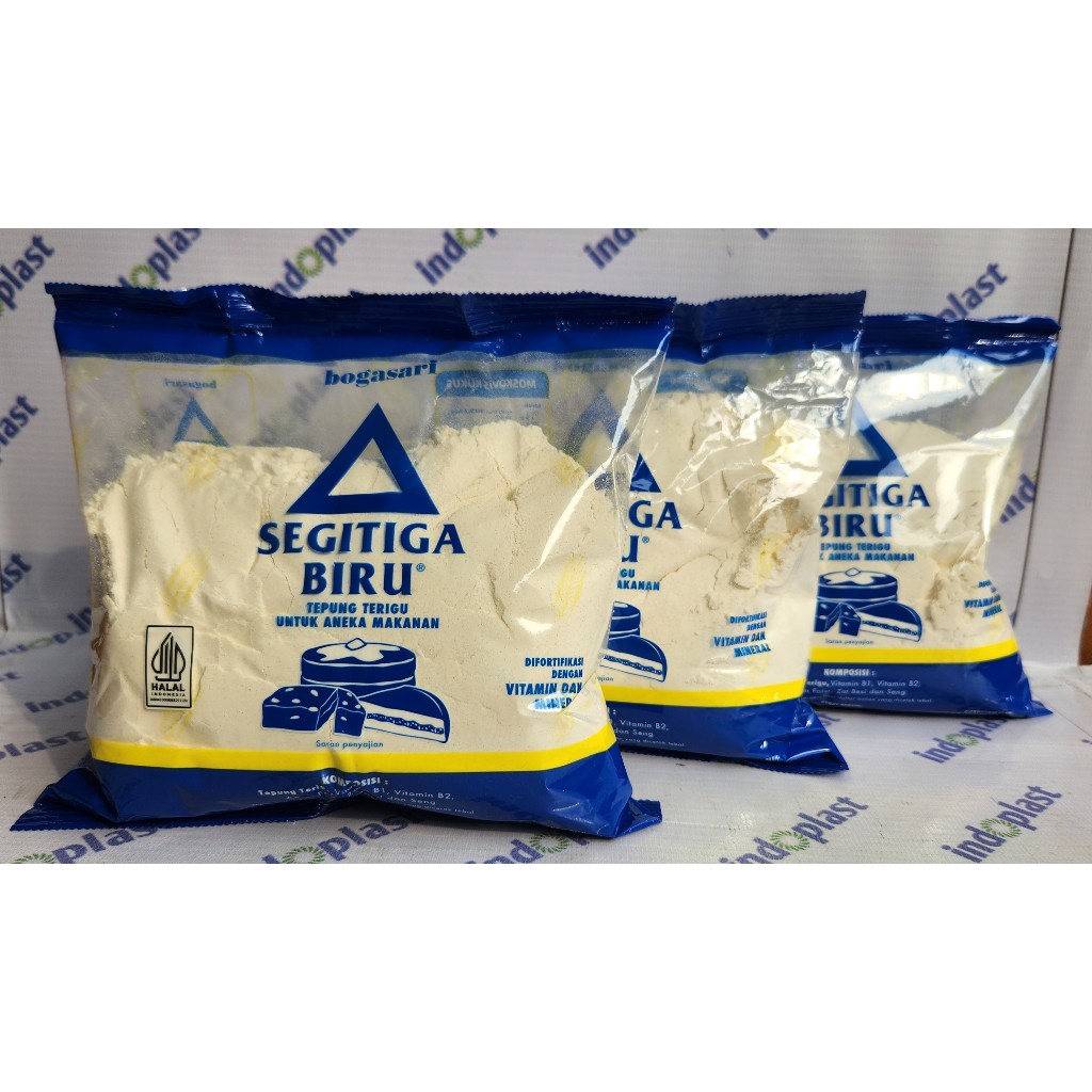 

Bogasari Segitiga Biru Bening Pack 500 gr