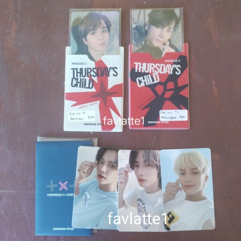 Photocard TXT POB