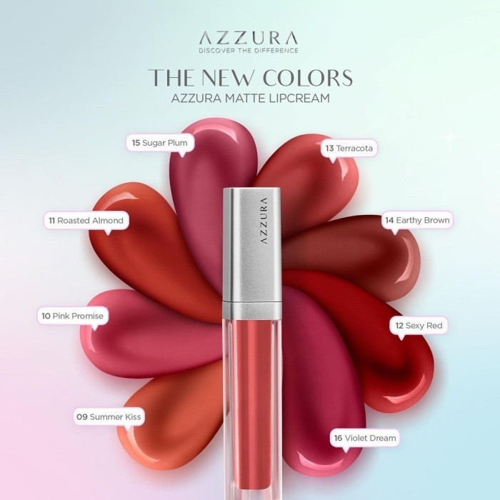Aster Kosmetik - Azzura Matte Lip Cream