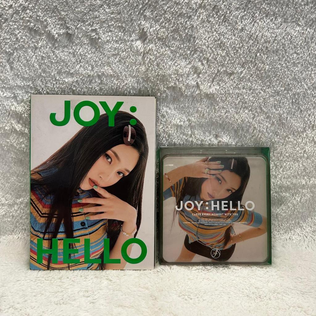 [READY STOCK] ALBUM JOY HELLO PHOTOBOOK VER & CASE VER + POSTER