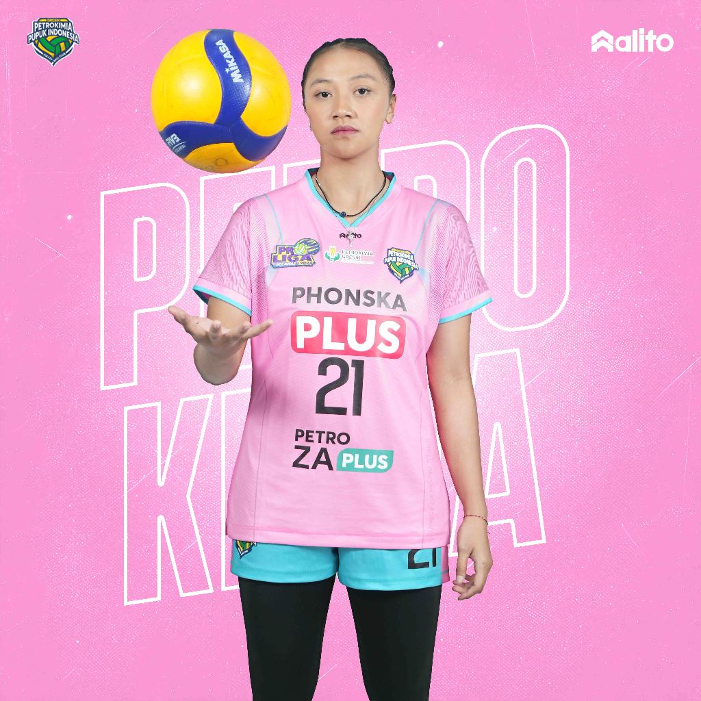 Jersey Gresik Petrokimia Pupuk Indonesia Pro Liga 2024 - Alternate Pink