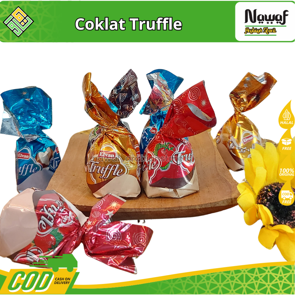 

Coklat Arab Truffle 1 Kg Coklat Turkey / Turki Elvan Truffle Mix