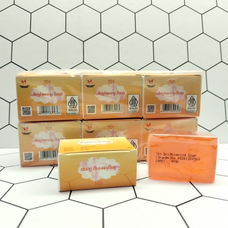 sabun 701 brightening soap orange lusinan