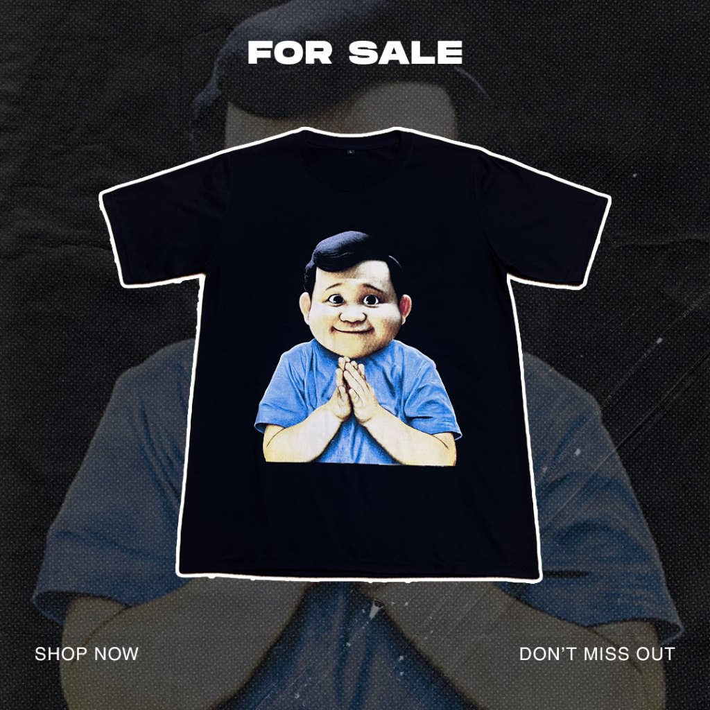 KAOS DISTRO PRIA WANITA PRABOWO GIBRAN ADLV GEMOY CHIBI AI BAJU PILPRES PEMILU 2024 KPU POLITIK ACME