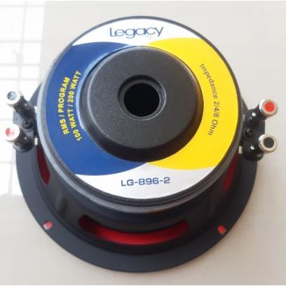 Original LEGACY 896 SPEAKER 8 INCH SUBWOOFER LEGACY LG 896 200watt ORI