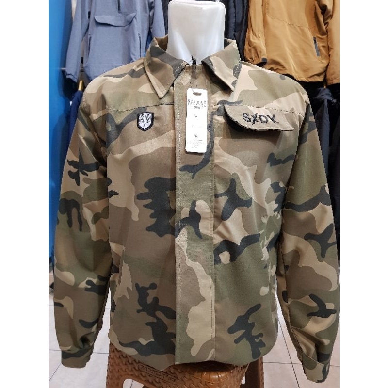 Jaket army solider jaket loreng/doreng canvas