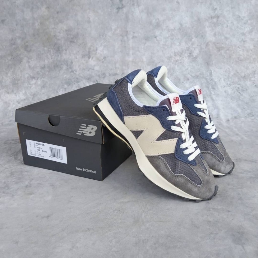 Sepatu Pria Nb 327 CASTLEROCK 100% Original Bnib