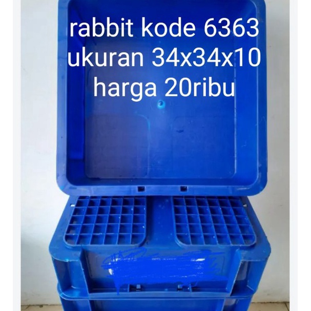 HOT box container rabbit bekas no6363