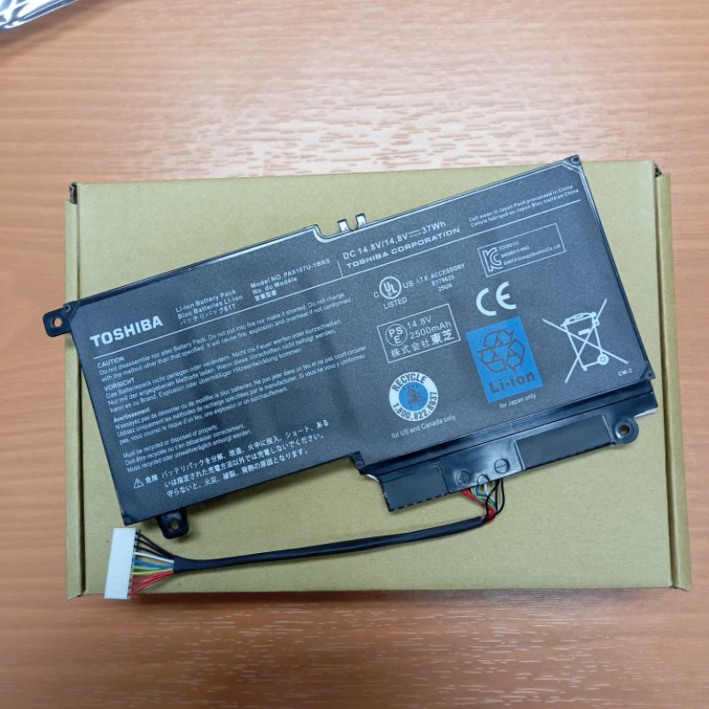Original Baterai Toshiba Satelite S40 S40-A S40T-A S40-DT-A PA5107 PA5107U-1BRS