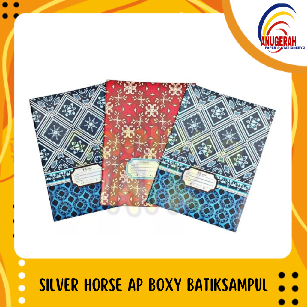 

SAMPUL SILVER HORSE AP BOXY BATIK (PAK)