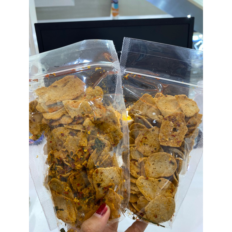 

basreng daun jeruk premium kemasan 150gram jajanan bandung