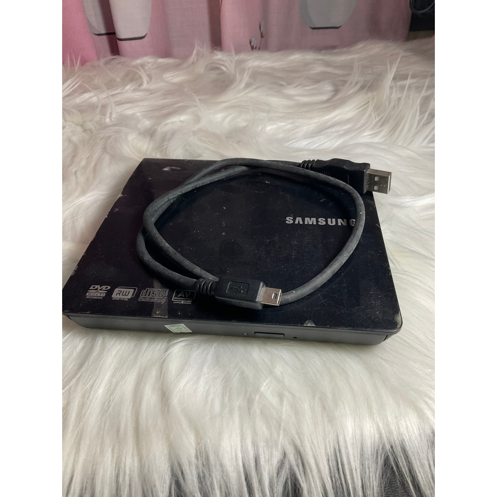 Samsung DVD RW writer model SE-208 portable dg kabel second