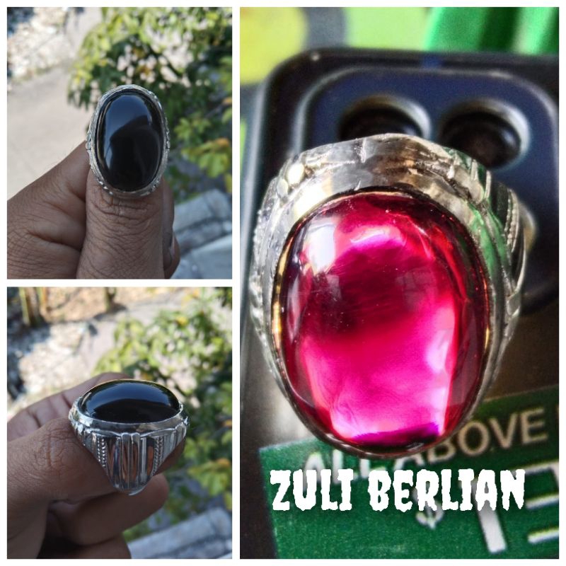 Cincin batu kecubung wulung