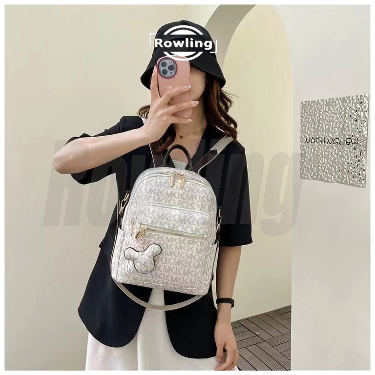 LANGSUNG ATC Rowling BG12 Tas Ransel Wanita Mk Tas Bahu Wanita Ransel 2 In 1 Wanita