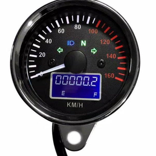 Speedometer kilometer digital cb tiger rxking megapro vixion motor model bulat ART Q8Z4