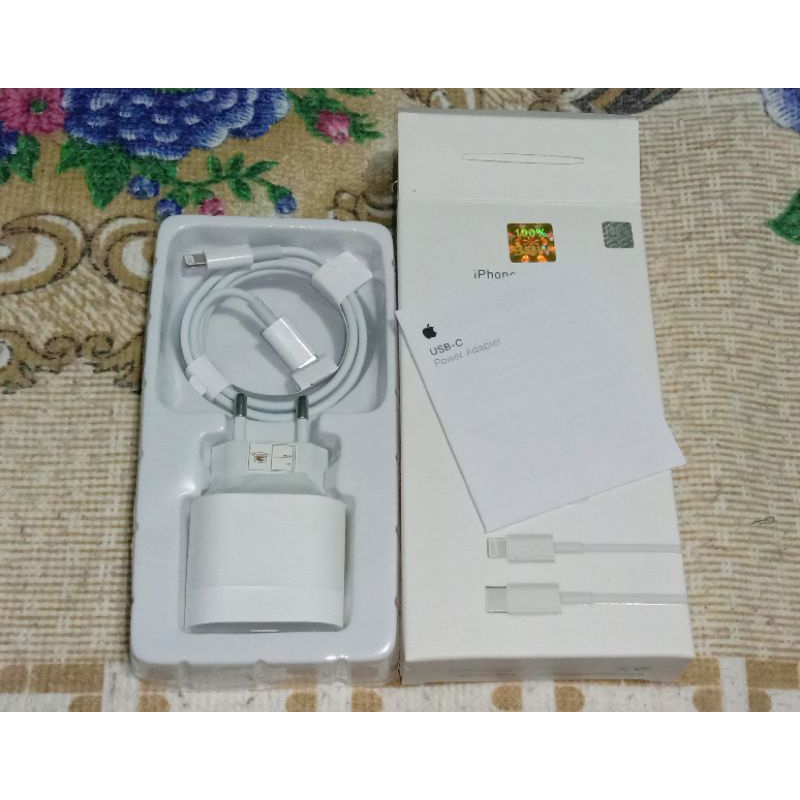 Charger iphone 100% original USB C to Lightning CASAN IPHONE