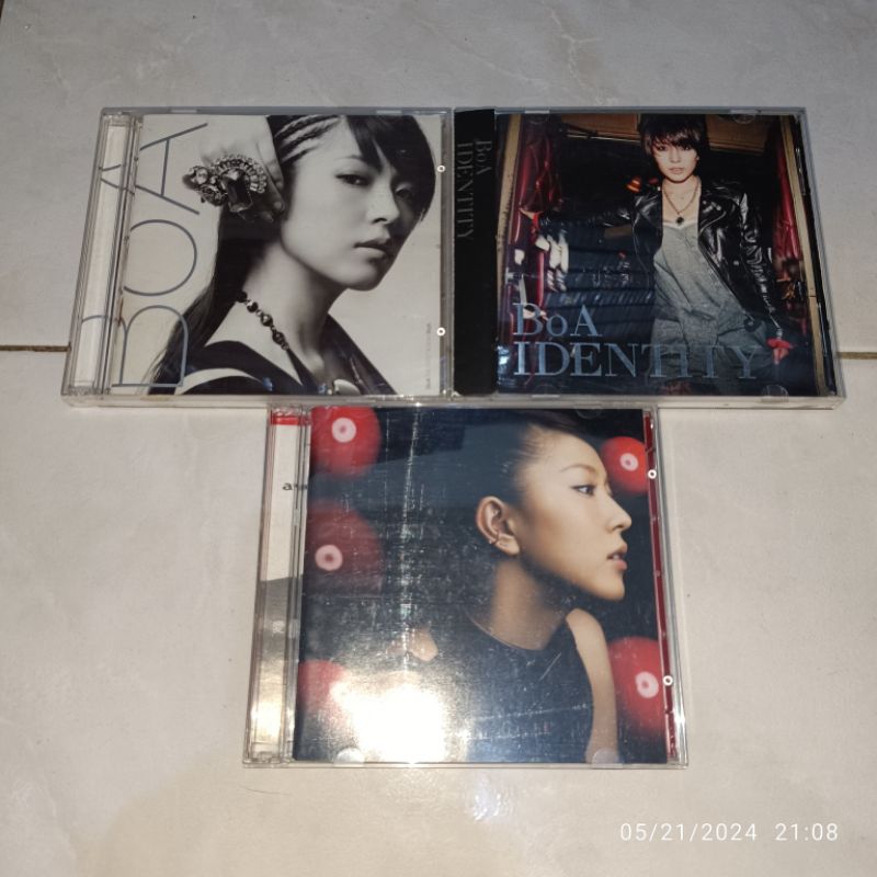 cd + dvd Japan Original BOA-The First Album / BOA-Identity / BOA-Best & USA