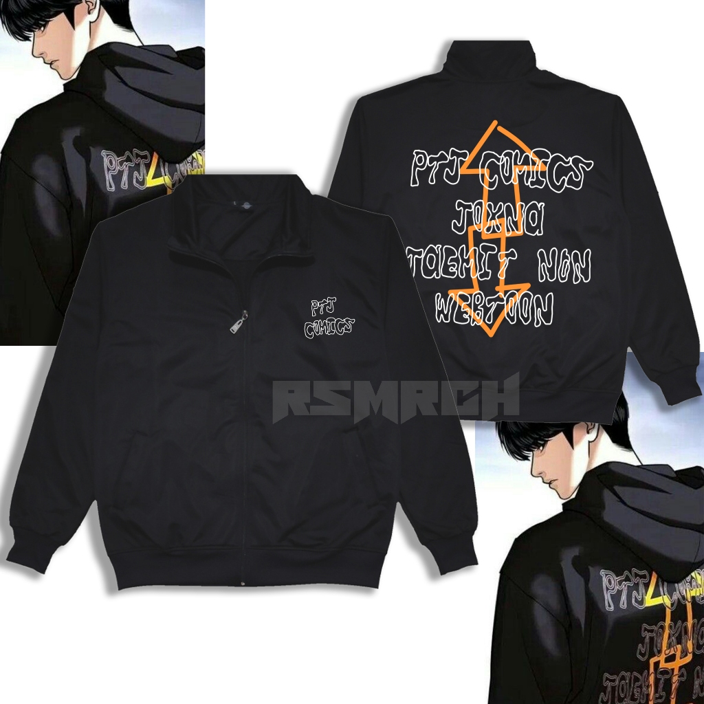 Jaket Tractop PTJ COMICS Webtoon Korea