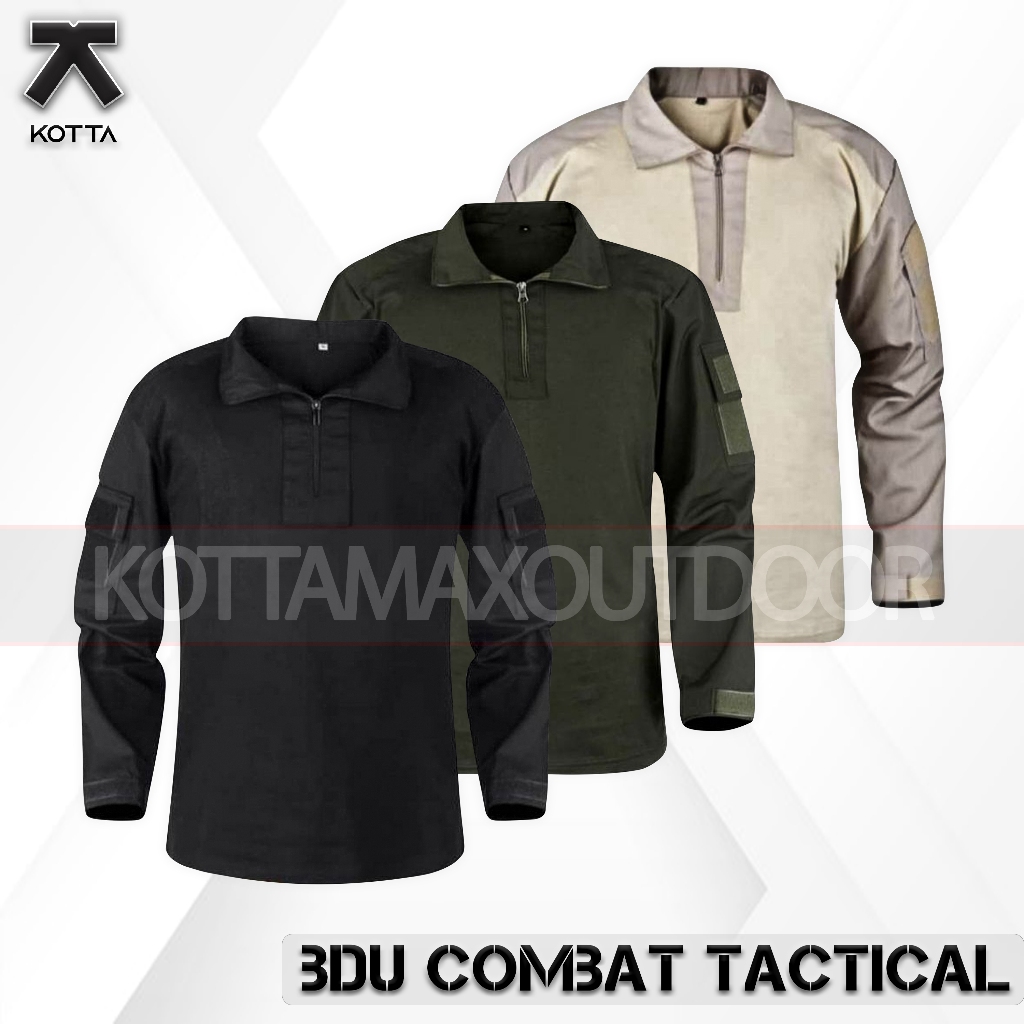 KAOS BDU TACTICAL COMBAT - KAOS BDU KATUN RIPSTOP - KAOS TACTICAL - BAJU BDU ARMY - KAOS TACTICAL AR