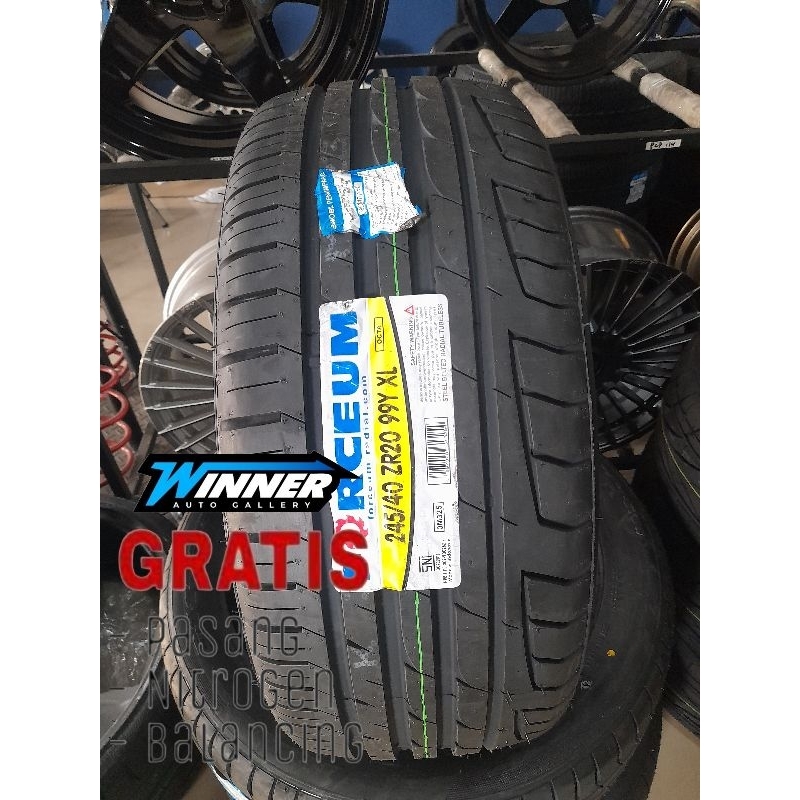 BAN MOBIL MURAH 245/40 R20 FORCEUM - BAN MOBIL TIPIS 245 40 RING 20 MURAH DENPASAR