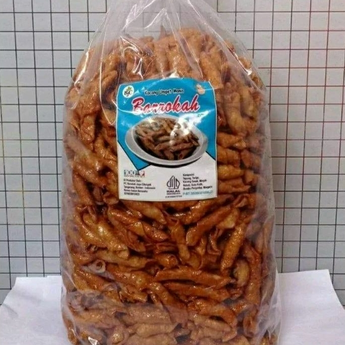 

Kacang Umpet/Sembunyi Kemasan 500 gram Rasa Manis - Rizquna Snack