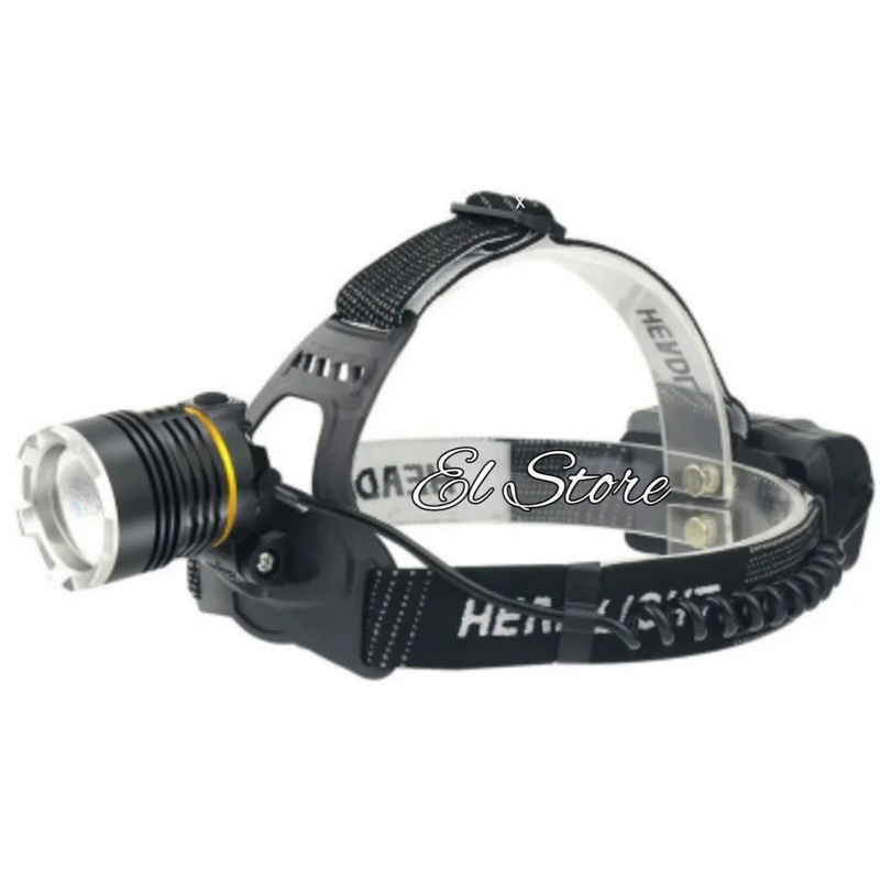 Senter Kepala Cas Zoom LED Laser Maxpower MX8003 Rechargeable micro usb headlamp Led