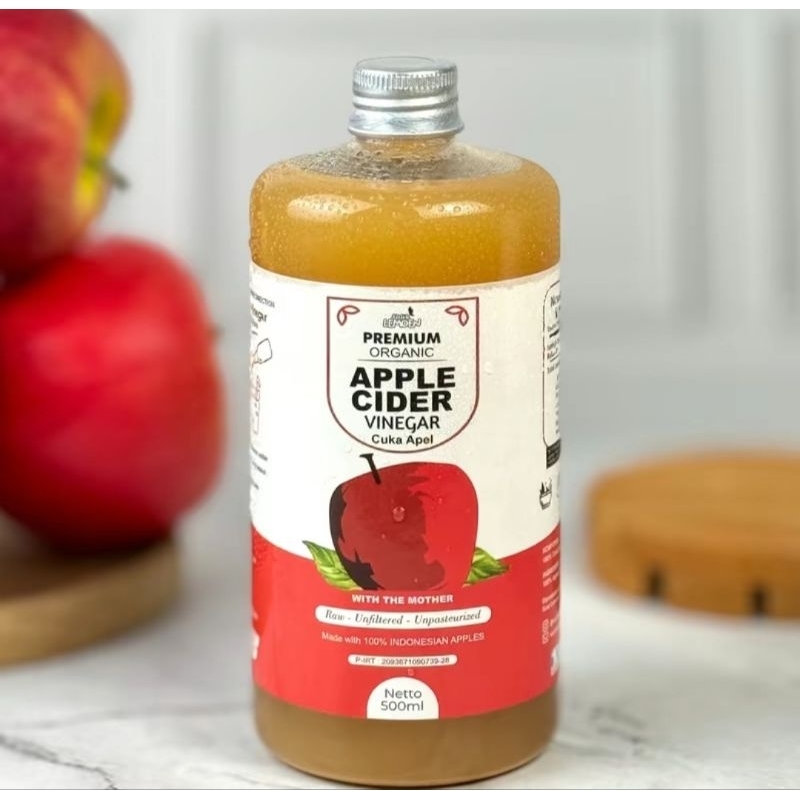 

Cuka Apel | Apple Cider Vinegar | Cuka Apel Premium 500 ml