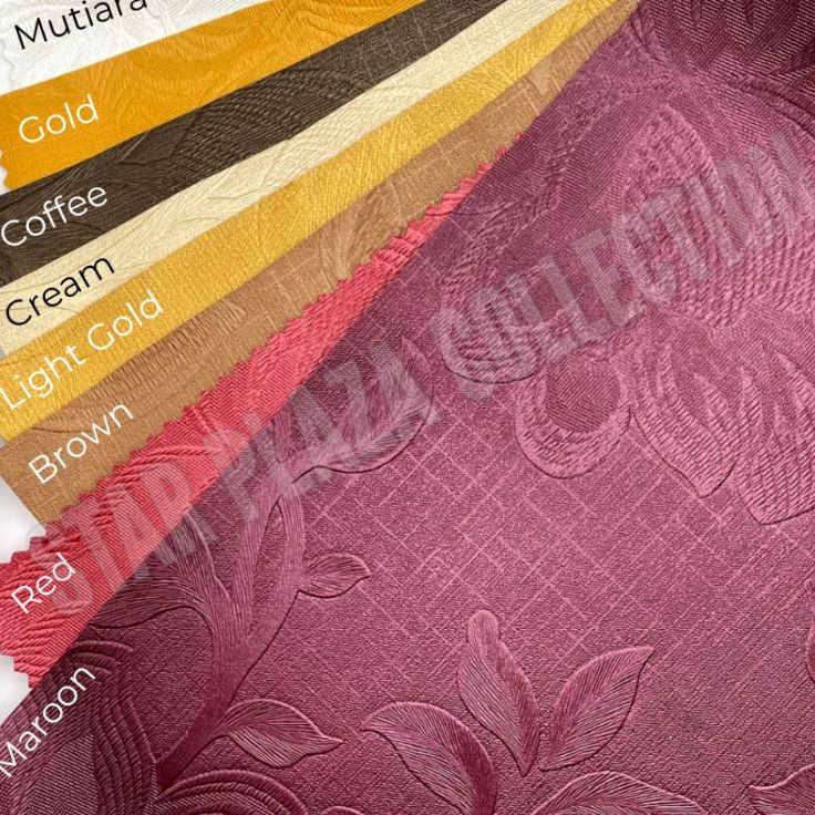 Bahan Kain Oskar Kulit Oscar Sintetis Mengkilap Glossy Motif Bunga Kembang Imitasi Gloria  Rodeo Sof