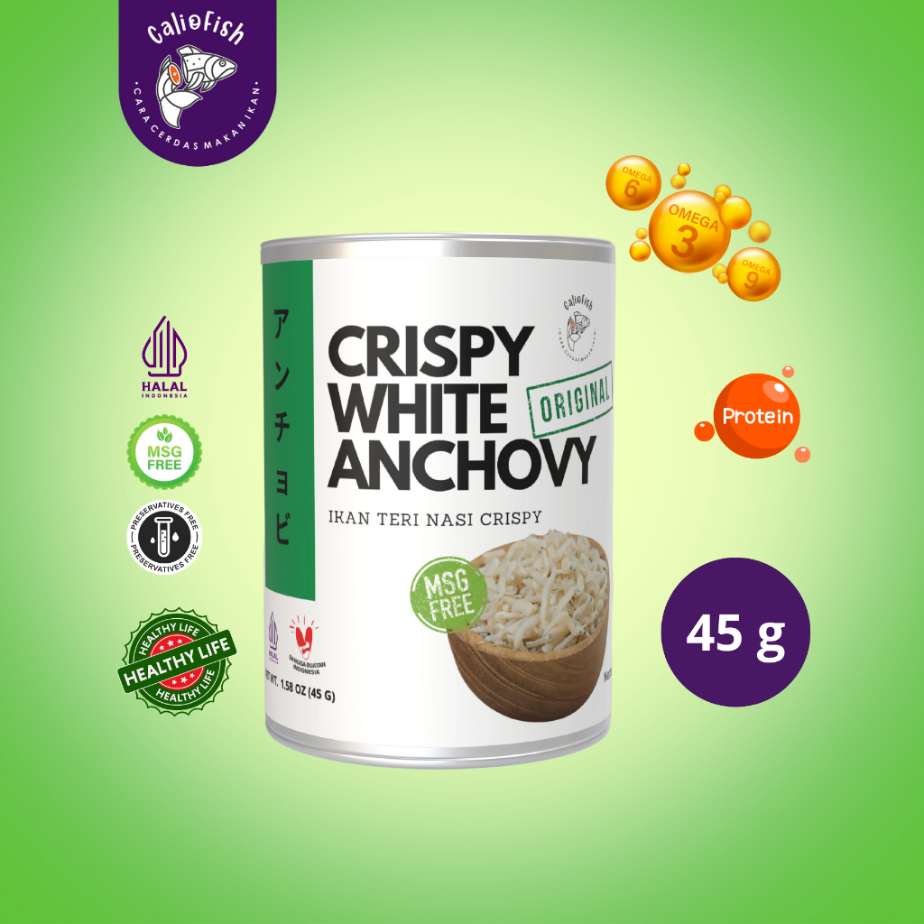 

Caliofish Teri Crispy Original Non MSG 45g