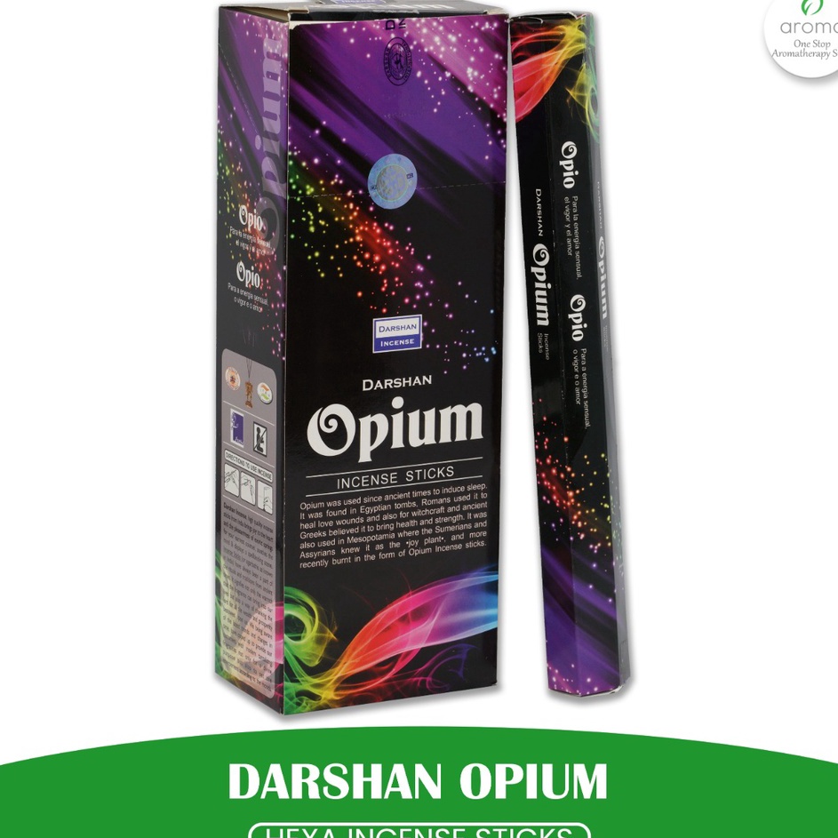 Dupa India Aromaterapi Hexa  Darshan Opium