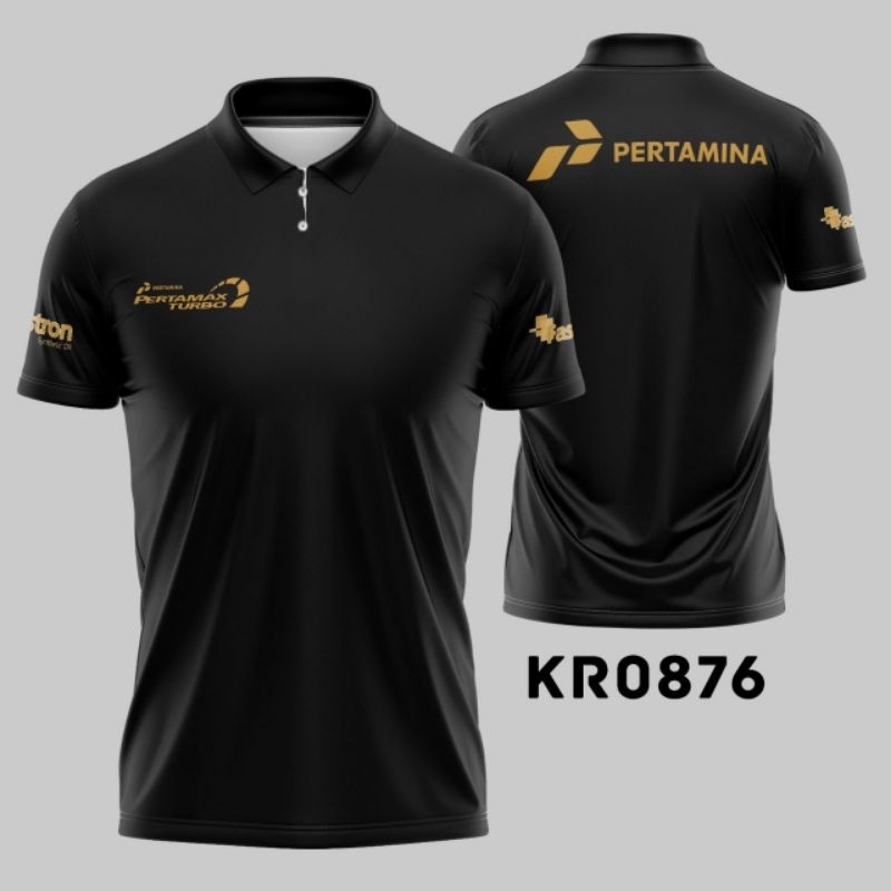 Kaos Jersey Pertamina Pertamax Turbo