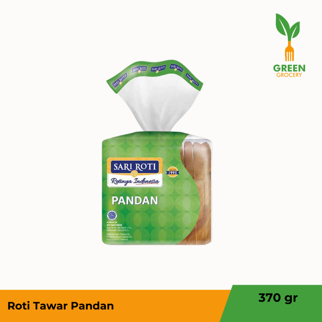 

Sari Roti Roti Tawar Pandan Green Grocery Padang