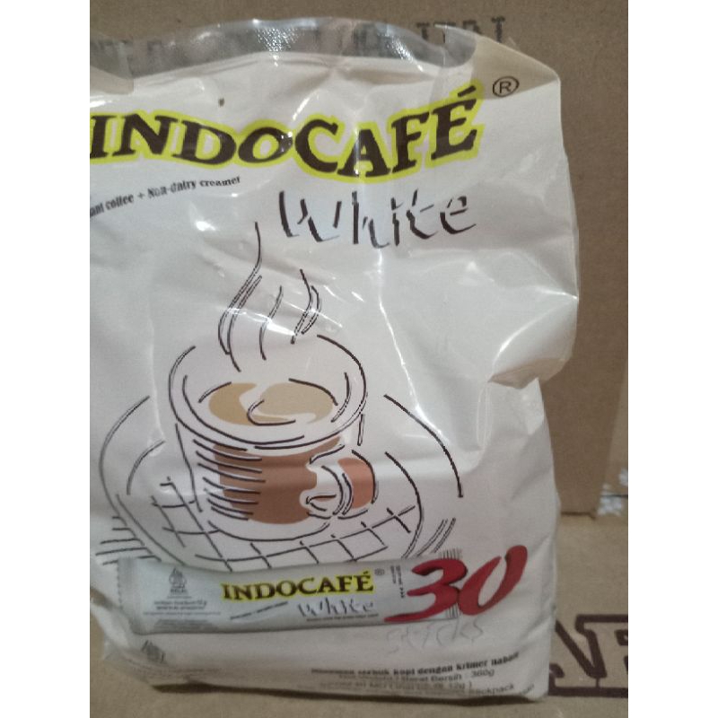 

INDOCAFE WHITE COFFE(30 stickpack)Exp.Januari 2026